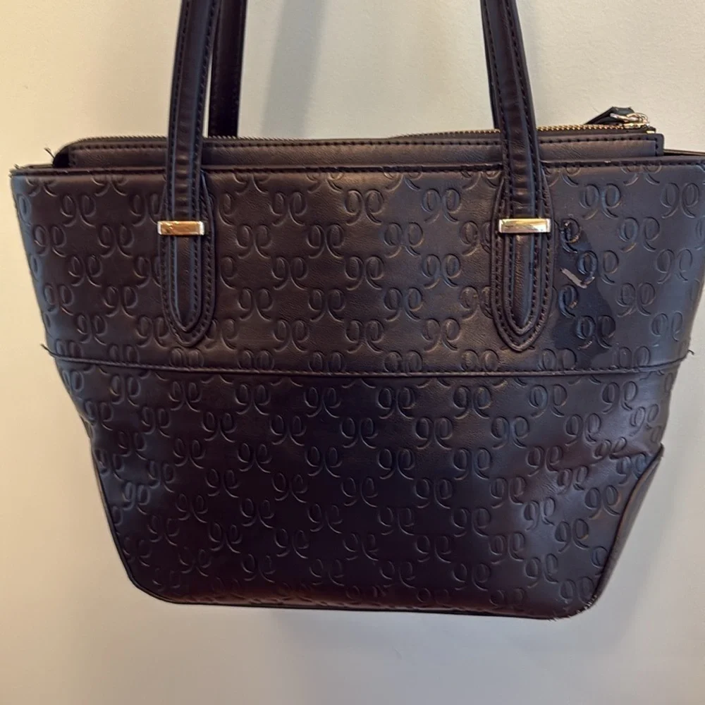 Nine West signature 9 bag black